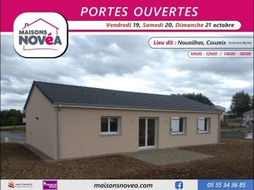 🚨 Ce week-end, ce sont les portes ouvertes Maisons Novéa ! Élodie, Fanny et Marie vous font découvrir une nouvelle réalisation sur Couzeix ! 🏡

Entièrement...